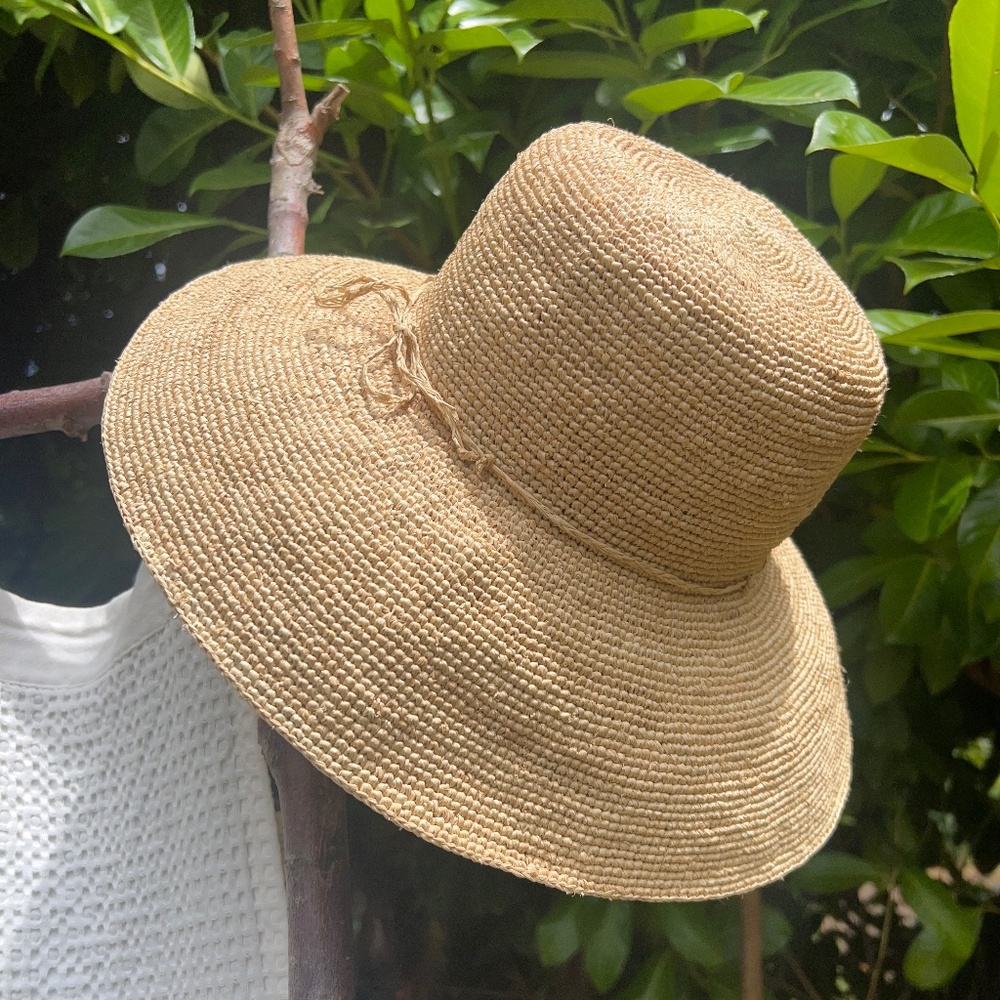 French Raffia sun hat 🌞